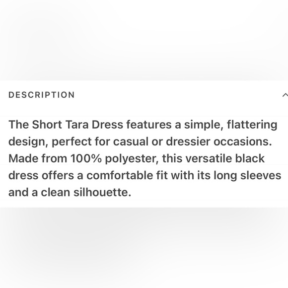 SHORT TARA DRESS By Tess - Picture 12 of 13